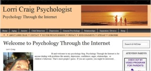 image of psychology through the internet site